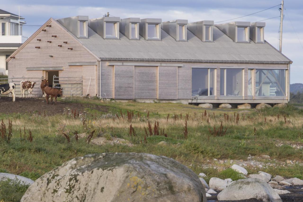 Appartamento The Longhouse At Lista Farsund Esterno foto